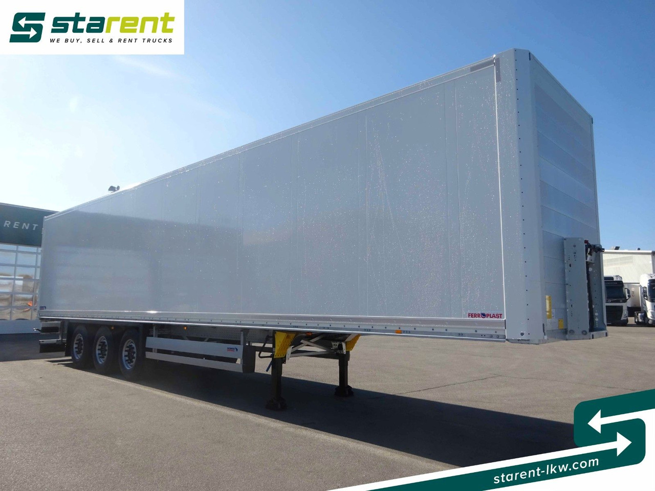 Schmitz Cargobull Trockenfrachtkoffer, Doppelstock, Liftachse - Closed box semi-trailer: picture 3 Schmitz Cargobull Trockenfrachtkoffer, Doppelstock, Liftachse - Closed box semi-trailer: picture 3