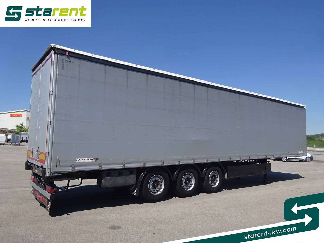 Schwarzmüller Tautliner, Liftachsen, Palettenkasten, SAF - Curtainsider semi-trailer: picture 5 Schwarzmüller Tautliner, Liftachsen, Palettenkasten, SAF - Curtainsider semi-trailer: picture 5