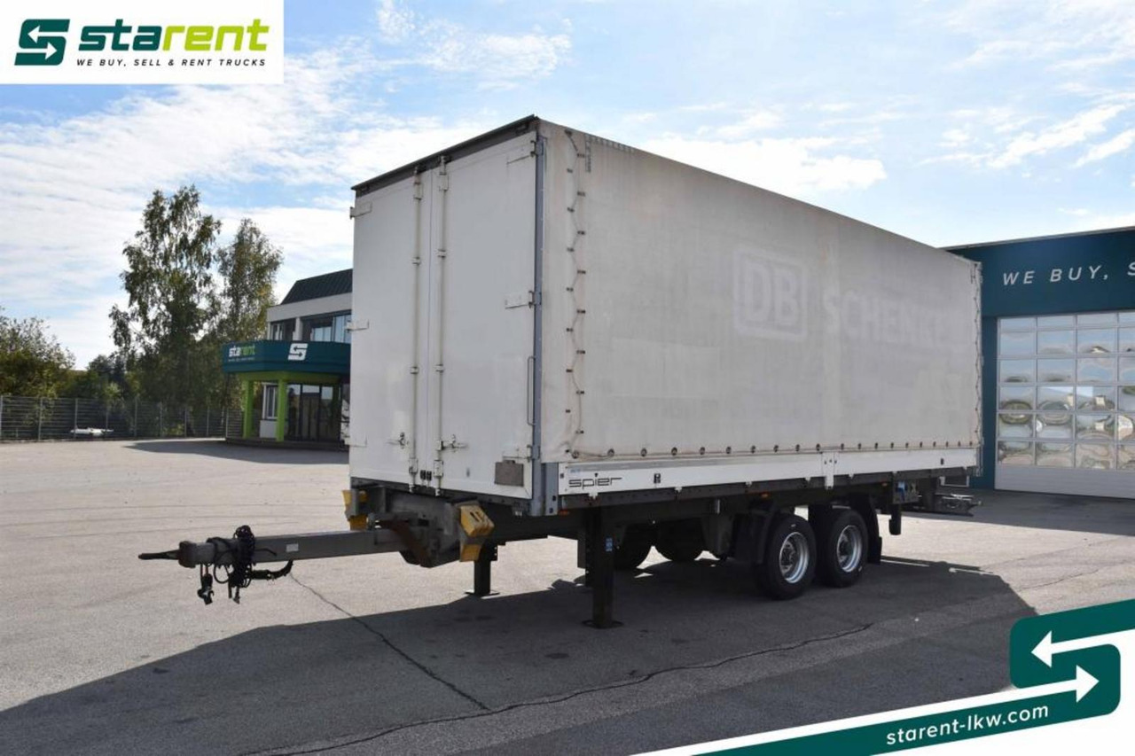 Spier Planen Tandemanhänger Durchladesys - Frontportalt. - Curtainsider trailer: picture 1 Spier Planen Tandemanhänger Durchladesys - Frontportalt. - Curtainsider trailer: picture 1