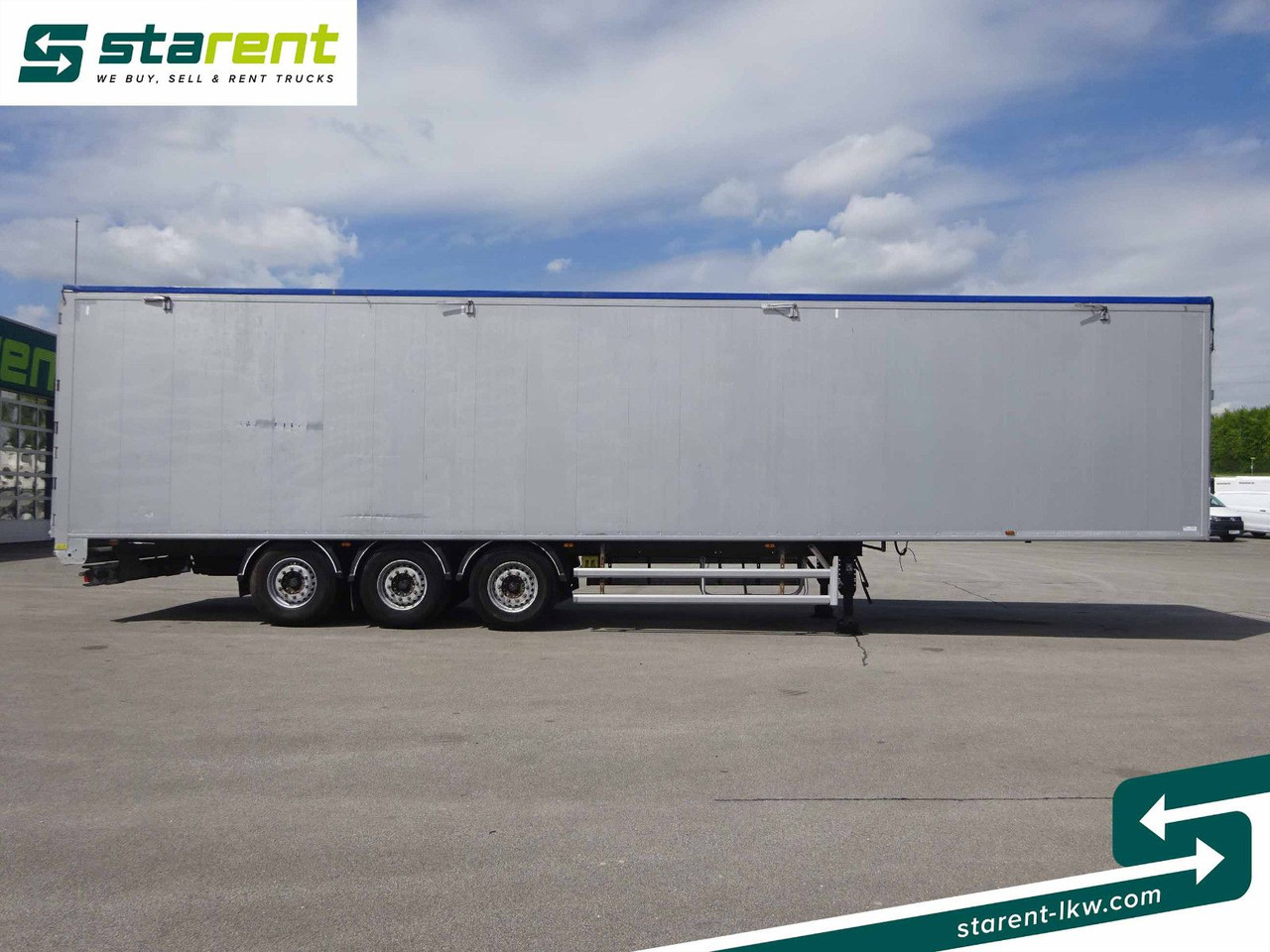 Stas Schubbodenauflieger, 92 m³, Funkfernbedienung - Walking floor semi-trailer: picture 4 Stas Schubbodenauflieger, 92 m³, Funkfernbedienung - Walking floor semi-trailer: picture 4