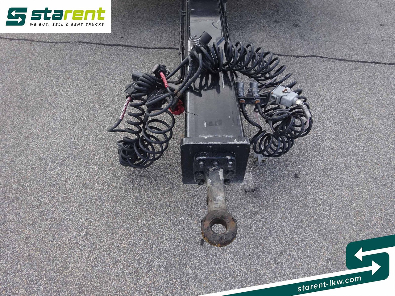 Chassis trailer Ziegler Starrdeichselanhänger ZA20, Alufelgen: picture 16