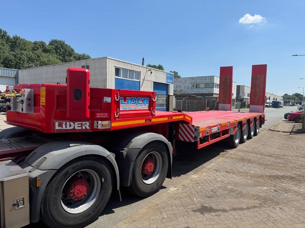 Lider LD07 Low Bed 4 Axle Full Spring 86 Ton Load - Low loader semi-trailer: picture 1 Lider LD07 Low Bed 4 Axle Full Spring 86 Ton Load - Low loader semi-trailer: picture 1