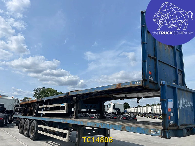 Dropside/ Flatbed semi-trailer TURBOS HOET: picture 1