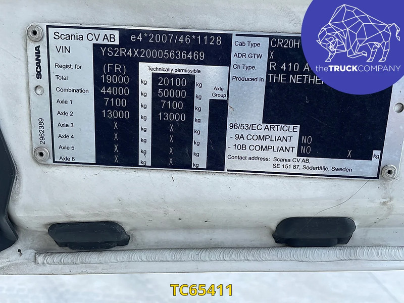 Scania R 410 LNG - Tractor unit: picture 4 Scania R 410 LNG - Tractor unit: picture 4