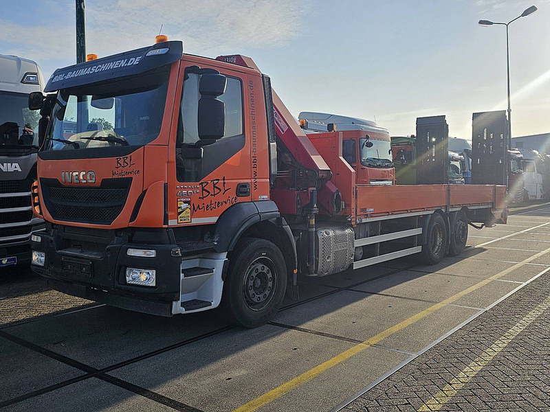 Iveco AD260S46 STRALIS MACHNINE TR. + CRANE - Autotransporter truck, Crane truck: picture 1 Iveco AD260S46 STRALIS MACHNINE TR. + CRANE - Autotransporter truck, Crane truck: picture 1