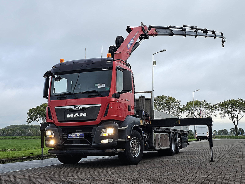 MAN 26.320 TGS 6X2-4 HMF 2820 K6 - Dropside/ Flatbed truck, Crane truck: picture 1 MAN 26.320 TGS 6X2-4 HMF 2820 K6 - Dropside/ Flatbed truck, Crane truck: picture 1