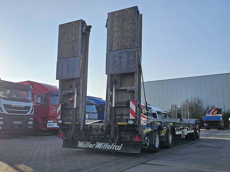 Mueller MITTELTAL T4 RMB 40 HYDR. RAMP. RADMULDE - Low loader trailer: picture 1 Mueller MITTELTAL T4 RMB 40 HYDR. RAMP. RADMULDE - Low loader trailer: picture 1
