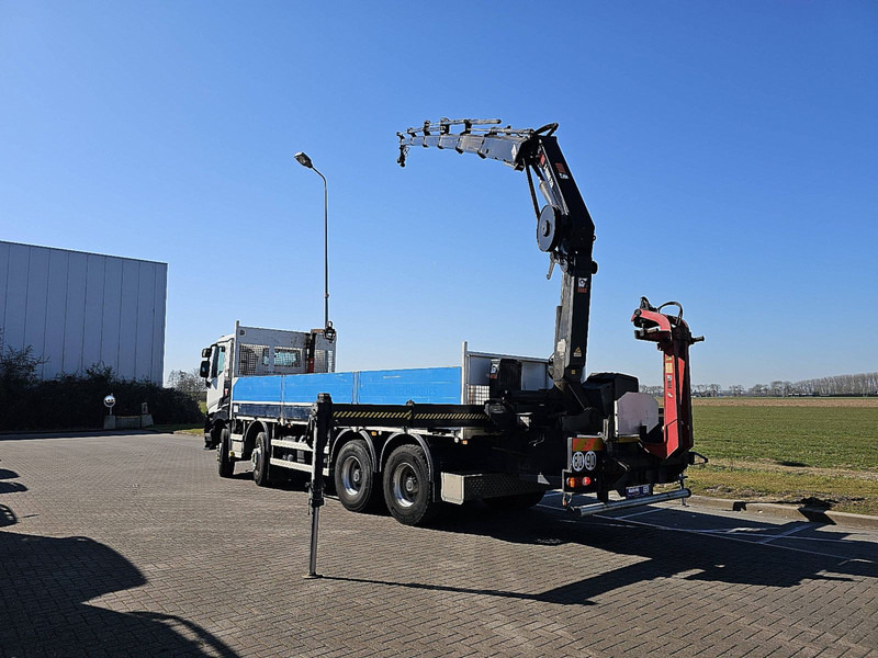 Dropside/ Flatbed truck, Crane truck Renault C 430 HIAB 228ES5: picture 6