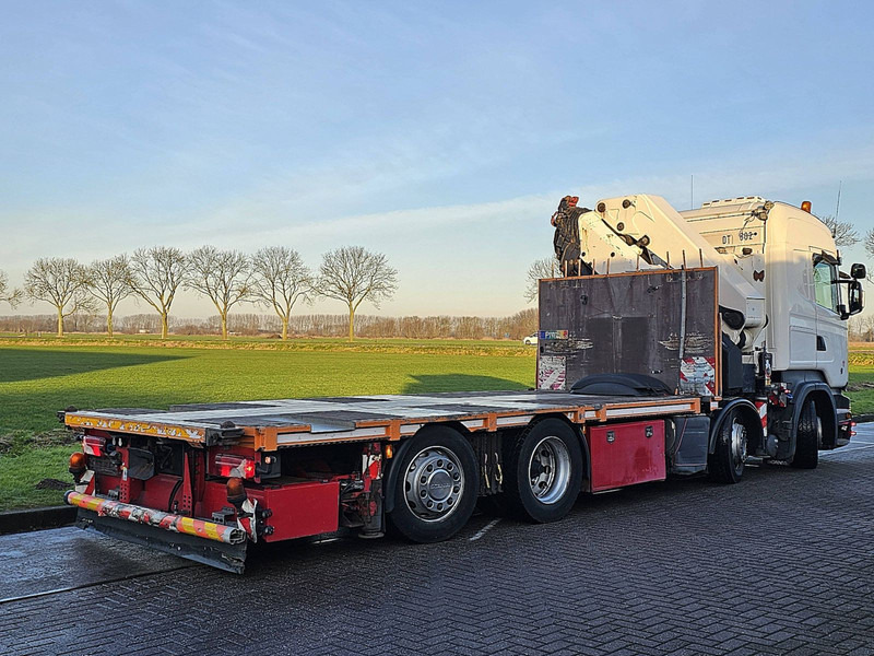 Scania R490 - Dropside/ Flatbed truck, Crane truck: picture 3 Scania R490 - Dropside/ Flatbed truck, Crane truck: picture 3