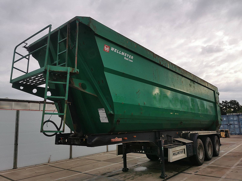 WELLMEYER 50M3 STEEL SAF LIFT AXLE - Tipper semi-trailer: picture 1 WELLMEYER 50M3 STEEL SAF LIFT AXLE - Tipper semi-trailer: picture 1
