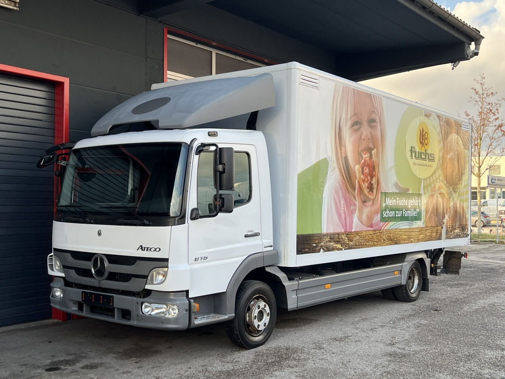 Mercedes-Benz Atego 816 LBW 1.000KG orig. 278.000km Start Stop - Box van: picture 1 Mercedes-Benz Atego 816 LBW 1.000KG orig. 278.000km Start Stop - Box van: picture 1