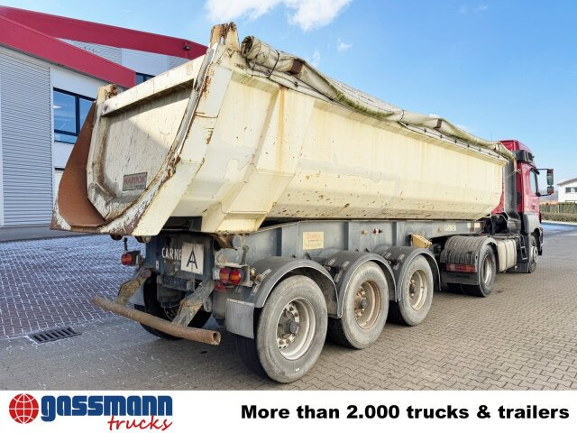 Tipper semi-trailer Carnehl CHKS/HH, Liftachse, Stahlmulde ca. 24m³: picture 8