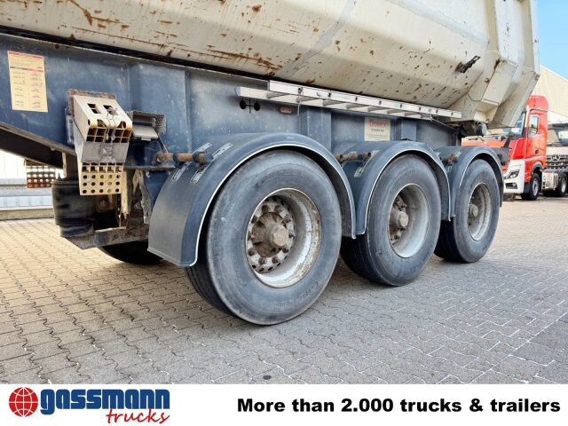Tipper semi-trailer Carnehl CHKS/HH, Liftachse, Stahlmulde ca. 24m³: picture 10