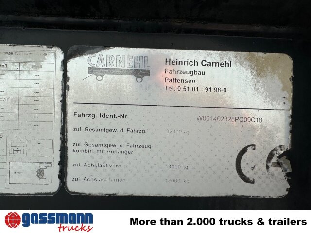 Carnehl CHKS/HH, Stahlmulde ca. 25m³ - Tipper semi-trailer: picture 2 Carnehl CHKS/HH, Stahlmulde ca. 25m³ - Tipper semi-trailer: picture 2