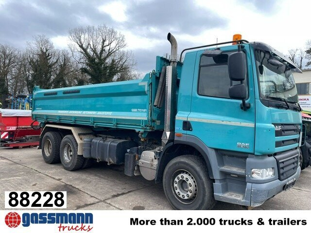 DAF CF 85.460 6x4, Bordmatik links - Tipper: picture 1 DAF CF 85.460 6x4, Bordmatik links - Tipper: picture 1