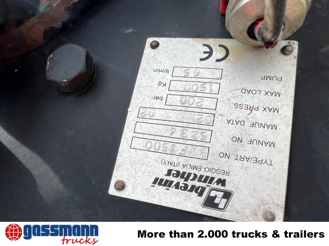 Loader crane F230AXP.25, Seilwinde, Funk, Ex-Schweizer Armee: picture 11