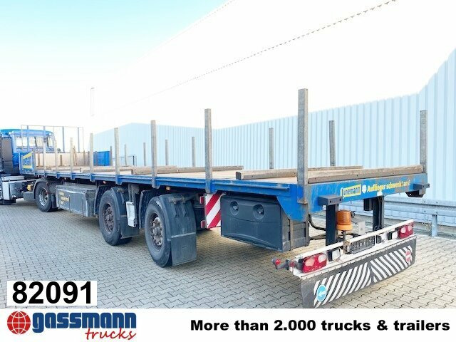 Fliegl SZS 290, Zwangsgelenkt - Dropside/ Flatbed semi-trailer: picture 1 Fliegl SZS 290, Zwangsgelenkt - Dropside/ Flatbed semi-trailer: picture 1