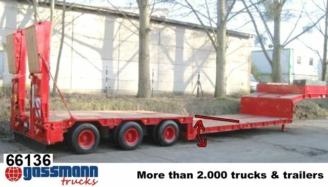 Goldhofer Goldhofer STZ-TL3-32/80 Nutzlast: 35 to., 5,85 m - Low loader semi-trailer: picture 1 Goldhofer Goldhofer STZ-TL3-32/80 Nutzlast: 35 to., 5,85 m - Low loader semi-trailer: picture 1