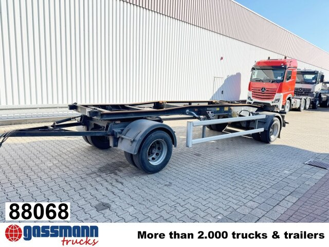 Hüffermann HSA 18.65 Schlittenabroller - Roll-off/ Skip trailer: picture 1 Hüffermann HSA 18.65 Schlittenabroller - Roll-off/ Skip trailer: picture 1