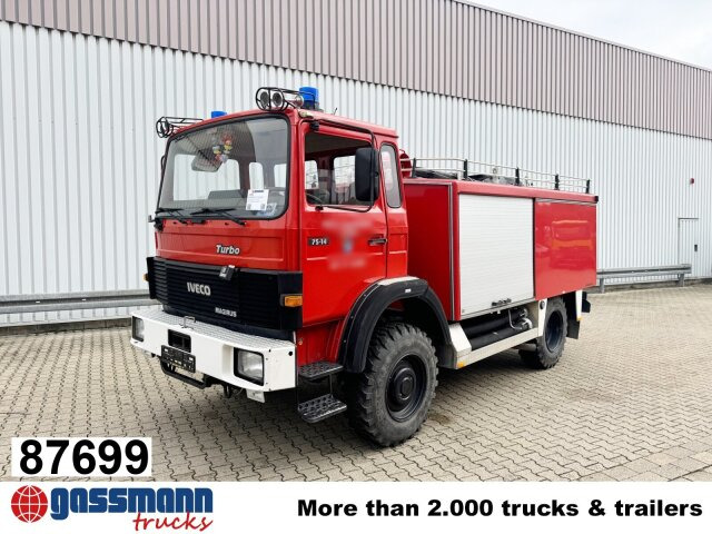 Iveco 75-14 AW 4x4, TLF 8/18 - Ambulance: picture 1 Iveco 75-14 AW 4x4, TLF 8/18 - Ambulance: picture 1