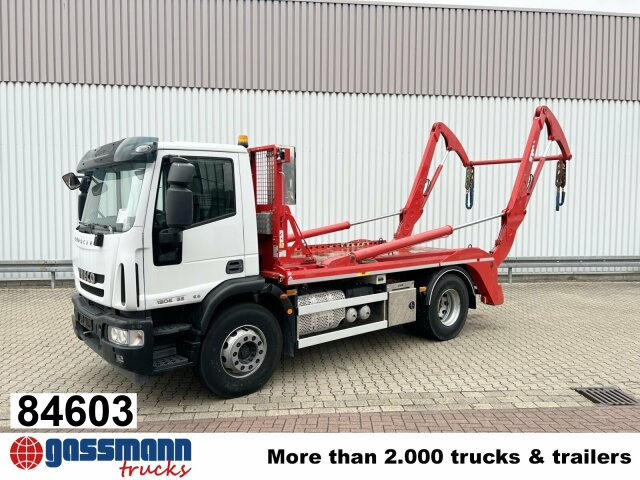 Iveco EuroCargo ML190EL32 4x2, Funk - Skip loader truck: picture 1 Iveco EuroCargo ML190EL32 4x2, Funk - Skip loader truck: picture 1
