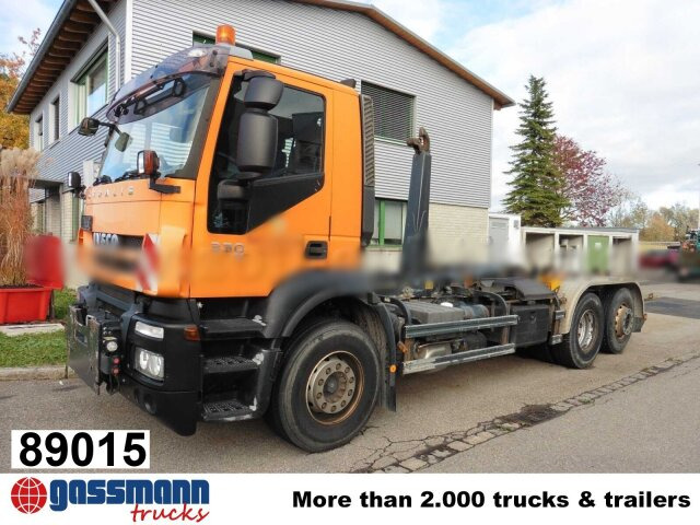 Iveco Stralis AD260S33Y/PS 6x2, Lenk-/Liftachse, - Hook lift truck: picture 1 Iveco Stralis AD260S33Y/PS 6x2, Lenk-/Liftachse, - Hook lift truck: picture 1