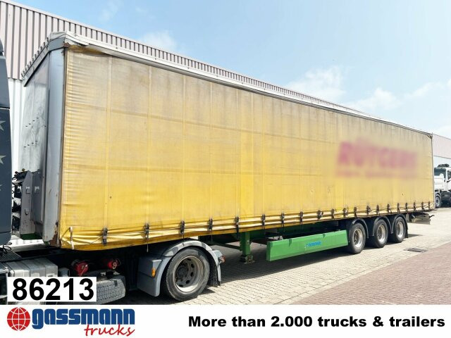 Krone SDP 27 eLCUQ-CS, Coilmulde, Edscha-Verdeck, - Dropside/ Flatbed semi-trailer: picture 1 Krone SDP 27 eLCUQ-CS, Coilmulde, Edscha-Verdeck, - Dropside/ Flatbed semi-trailer: picture 1