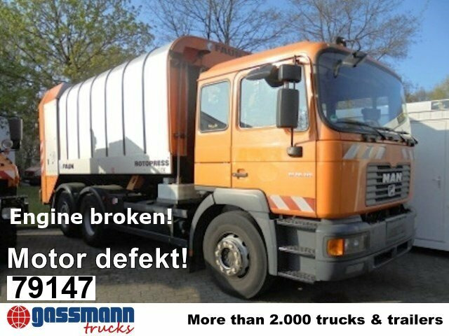 MAN 26.314 6x2 - Garbage truck: picture 1 MAN 26.314 6x2 - Garbage truck: picture 1