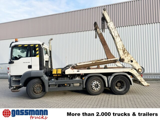 MAN TGS 26.400 6x2/4 BL mit Vorlauflenk-/liftachse, - Skip loader truck: picture 5 MAN TGS 26.400 6x2/4 BL mit Vorlauflenk-/liftachse, - Skip loader truck: picture 5