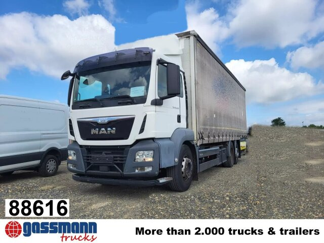 MAN TGS 26.400 6x2-4 LL, Lenk-/Lift, - Dropside/ Flatbed truck, Crane truck: picture 1 MAN TGS 26.400 6x2-4 LL, Lenk-/Lift, - Dropside/ Flatbed truck, Crane truck: picture 1