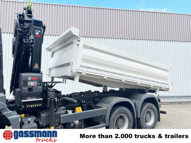 MAN TGS 33.430 6x6 BB CH mit Kran Hiab X-HiDuo 228 - Hook lift truck, Crane truck: picture 2 MAN TGS 33.430 6x6 BB CH mit Kran Hiab X-HiDuo 228 - Hook lift truck, Crane truck: picture 2