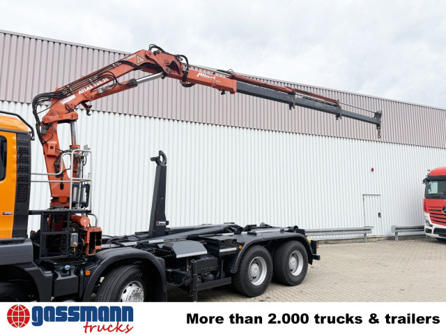 MAN TGS 35.440 8x4 BL, Meiller 19.62, Atlas Kran - Hook lift truck, Crane truck: picture 2 MAN TGS 35.440 8x4 BL, Meiller 19.62, Atlas Kran - Hook lift truck, Crane truck: picture 2