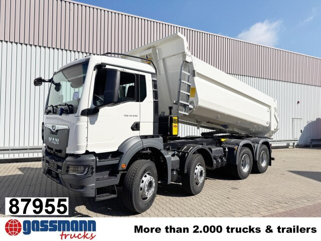 MAN TGS 41.440/480 8x4 BB, Standard Mulde ca. 18m³ - Cab chassis truck: picture 1 MAN TGS 41.440/480 8x4 BB, Standard Mulde ca. 18m³ - Cab chassis truck: picture 1