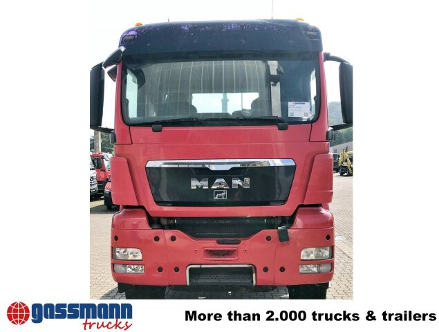 Cab chassis truck MAN TGS 41.480 8X8 BB, Bender Stahlmulde ca. 18m³,: picture 10