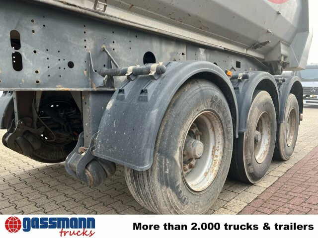 Tipper semi-trailer Meiller MHPS 12/27, Stahlmulde ca. 26m³, Liftachse: picture 9