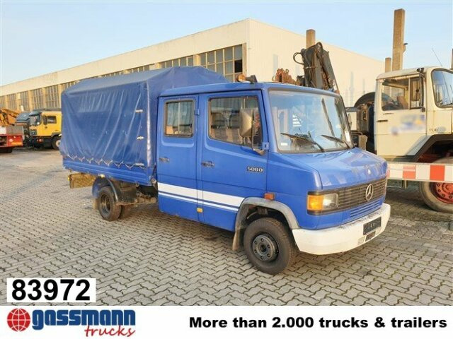 Mercedes-Benz 508 D 4x2 Doka, EX-THW - Dropside/ Flatbed truck: picture 1 Mercedes-Benz 508 D 4x2 Doka, EX-THW - Dropside/ Flatbed truck: picture 1