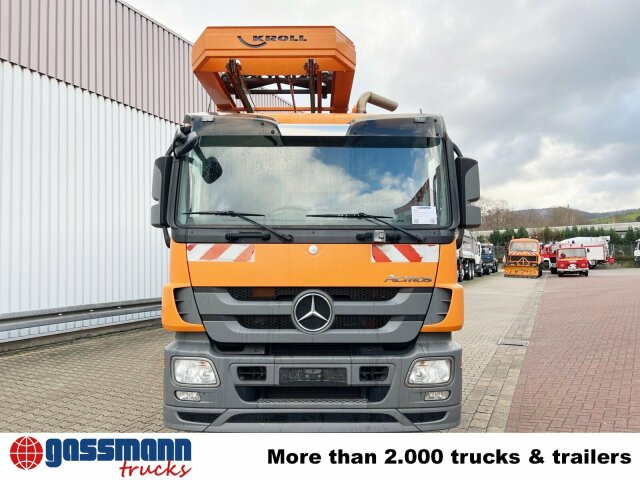Road sweeper Mercedes-Benz Actros 2544 L 6x2, Lenkachse, Kroll: picture 8
