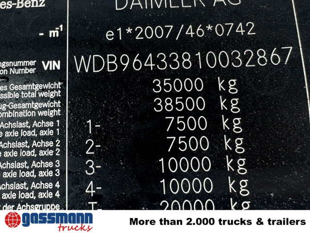 Concrete mixer truck Mercedes-Benz Arocs 3251 8x4/4, Betonmischer Liebherr ca. 9m³: picture 7 Concrete mixer truck Mercedes-Benz Arocs 3251 8x4/4, Betonmischer Liebherr ca. 9m³: picture 7