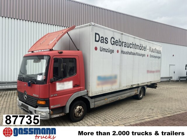 Mercedes-Benz Atego 815L 4x2 - Box truck: picture 1 Mercedes-Benz Atego 815L 4x2 - Box truck: picture 1