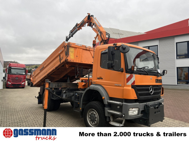Tipper, Crane truck Mercedes-Benz Axor 1829 AK 4x4 mit Kran Atlas AK 85.2: picture 8 Tipper, Crane truck Mercedes-Benz Axor 1829 AK 4x4 mit Kran Atlas AK 85.2: picture 8