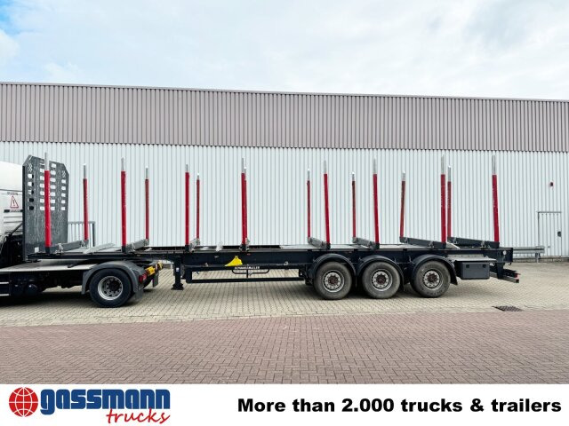 Schwarzmüller 3-Achs Holzauflieger, Liftachse, MEHRFACH - Timber semi-trailer: picture 5 Schwarzmüller 3-Achs Holzauflieger, Liftachse, MEHRFACH - Timber semi-trailer: picture 5