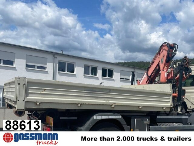 Abrollcontainer mit Kran Atlas 60.1 - 9,0/3, - Truck, Crane truck: picture 1 Abrollcontainer mit Kran Atlas 60.1 - 9,0/3, - Truck, Crane truck: picture 1