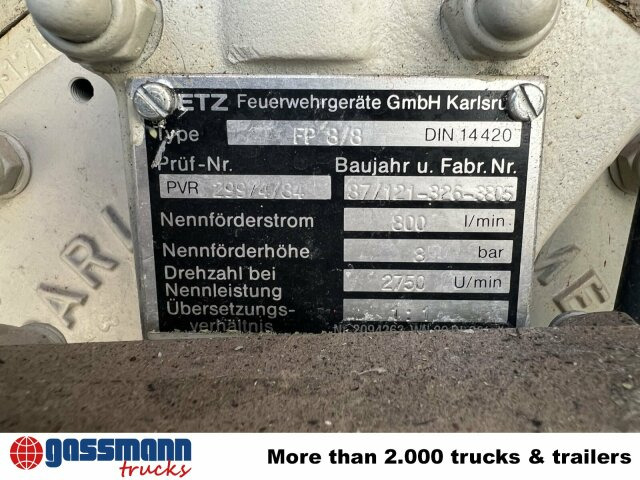 Unimog U 1300 L 435/11 4x4, -Feuerwehr - Fire truck: picture 2 Unimog U 1300 L 435/11 4x4, -Feuerwehr - Fire truck: picture 2