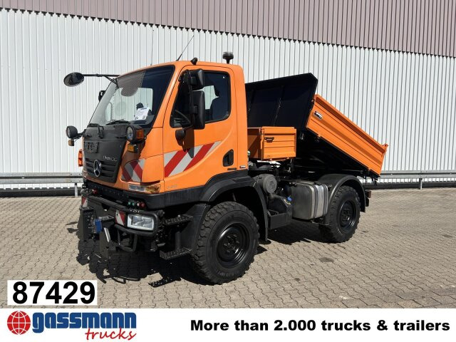 Unimog U 20 U405/70 4x4, Kipper, Winterdienstplatte - Van: picture 1 Unimog U 20 U405/70 4x4, Kipper, Winterdienstplatte - Van: picture 1