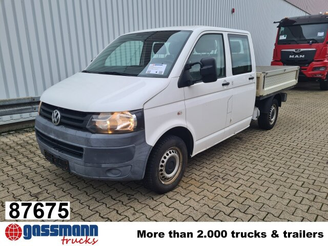 Volkswagen T5 Doka 4x2, 2.0 ltr. TDI Pritsche - Flatbed van, Combi van: picture 1 Volkswagen T5 Doka 4x2, 2.0 ltr. TDI Pritsche - Flatbed van, Combi van: picture 1