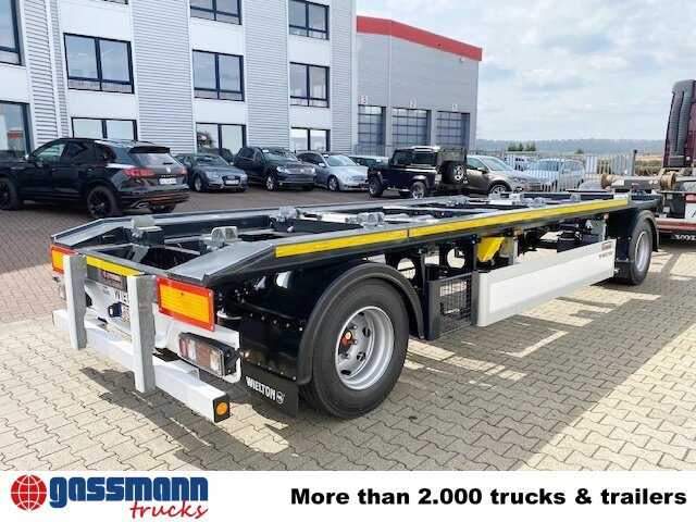 New Roll-off/ Skip trailer Wielton PS2P70B Abrollanhänger bis 7,25 m Behälter: picture 12