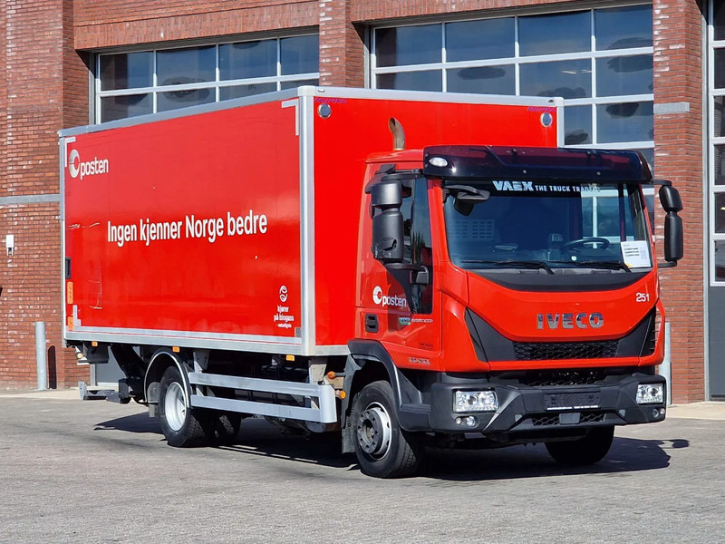 Iveco EuroCargo 120 210 - Isotherm box - Zepro loadlift - Low KM - Airco - Camera - Box truck: picture 1 Iveco EuroCargo 120 210 - Isotherm box - Zepro loadlift - Low KM - Airco - Camera - Box truck: picture 1