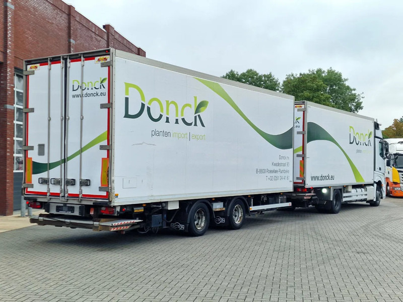 Box truck Mercedes-Benz Actros 1942 4x2 - Box with Loadlift - Full air + Pacton Trailer Loadlift - Heating system: picture 8