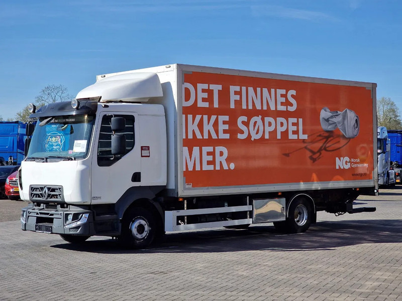 Renault D 12.250 4x2 - Box - Loadlift 1.500 KG - A/C - Euro 6 - Automatic - Camera system - Box truck: picture 3 Renault D 12.250 4x2 - Box - Loadlift 1.500 KG - A/C - Euro 6 - Automatic - Camera system - Box truck: picture 3