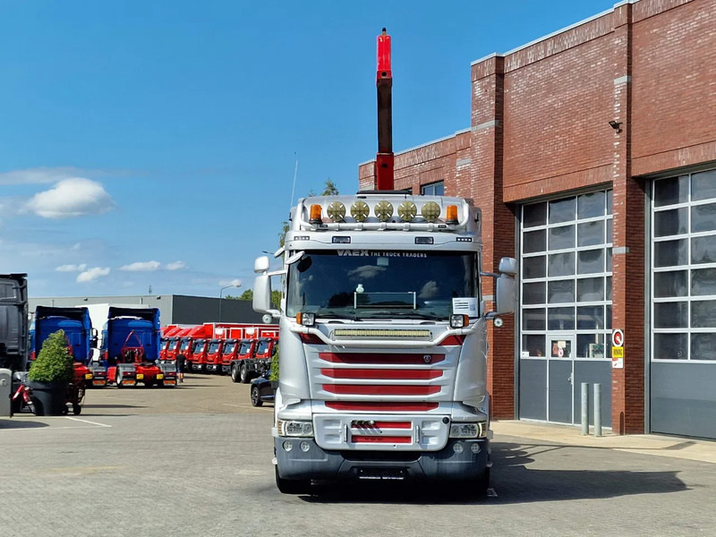 Scania R490 8x4*4 - HIAB XR24SL58 24T hooklift - Euro 6 - Full air - Steering axle - Hook lift truck: picture 4 Scania R490 8x4*4 - HIAB XR24SL58 24T hooklift - Euro 6 - Full air - Steering axle - Hook lift truck: picture 4